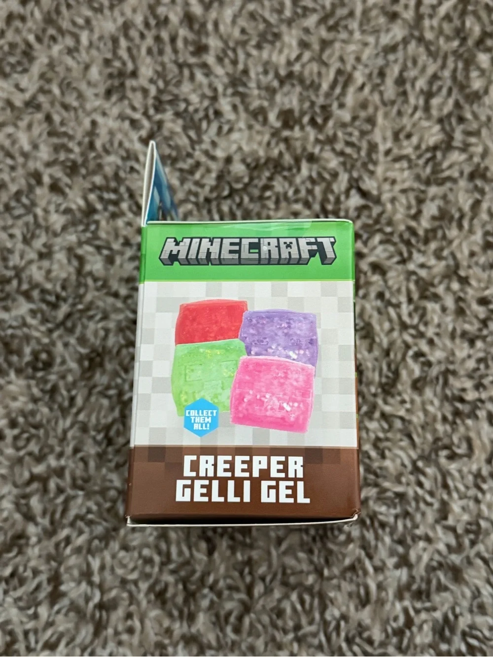 Slimygoop Minecraft Gelli Gels squishy Toy - Green